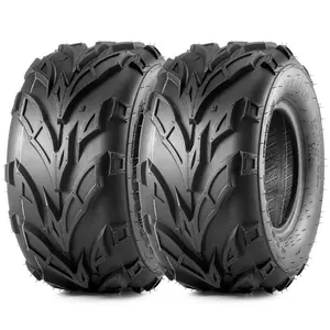MaxAuto 16x8-7 ATV/UTV Tires,16-8-7 Go-Kart Quad Tires,6ply, Tubeless, Set of 2