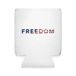 American July 4th 250th Anniversary 12oz Collapsible Beverage Cooler Sleeve, Standard Size for Drink Insulation