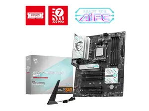 MSI B840 GAMING PLUS WIFI AM5 AMD B840 SATA 6Gb/s 2.5G Network Wi-Fi 7 DDR5 Dual M.2 Connectors ATX Motherboard