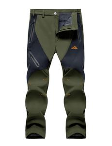 MAGCOMSEN Men's Snow Ski Pants Fleece Lined Water Resistant Winter Pants with 4 Zip Pockets for Snowboard Hiking Outdoor