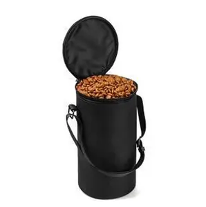 Portable Pet Food Storage Bag – Travel Dog & Cat Kibble Carrier with Shoulder Strap