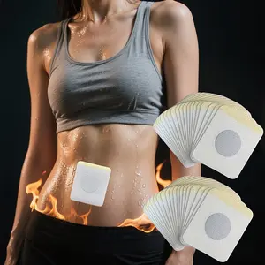 50 Piece Abdomen Shaping Patch Set, Convenient and Long-Lasting Belly Button Adhesive for Men and Women, Ideal Fitness Companion