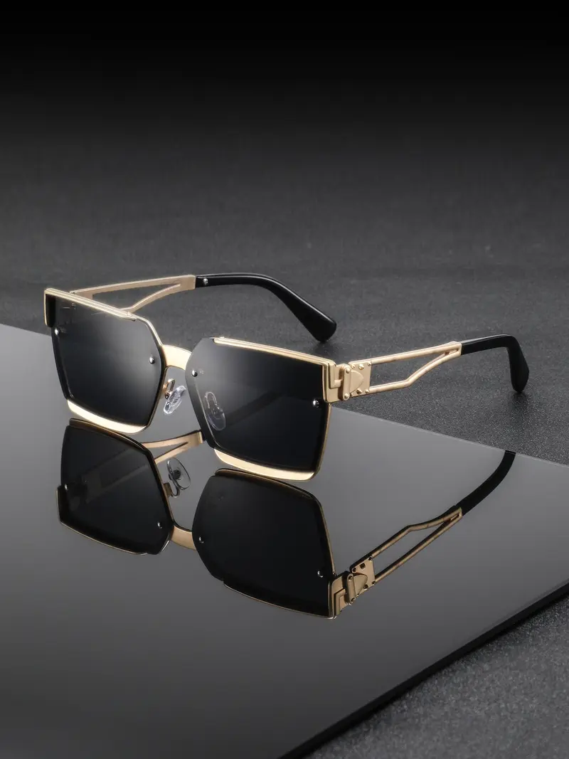 metal rim glasses - TikTok Shop display picture 3