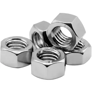 50 count 5/16"-18 Nuts 18-8 304 (A2-70) Stainless Hardware Nuts Commercial Grade for  Dock