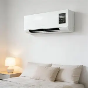 Quiet Wall Mount Fan With 360° Wide Airflow, Compact All Season Fan, Whisper Quiet For Bedroom Living Room Dorm Office Home