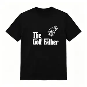 It's Always Golf O'Clock Funny Golfer Golf Lover Gift For Golfing Enthusiast Men's Casual T‑Shirt