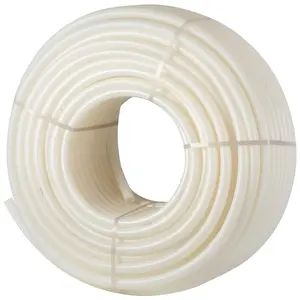 1" x 500FT PEX-B Tubing, Non-Oxygen Barrier, White, Flexible Water Line for RV Sewer Hose, Plumbing & Radiant Heating