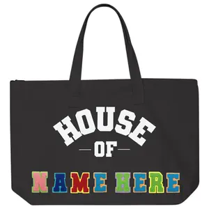 Personalize Your Tote Bag / Custom Varsity Letter Patch - House of Design