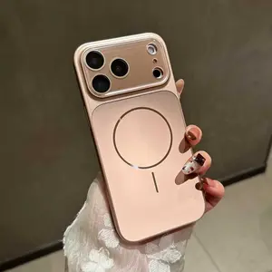 [Exclusive New Product Release] Quicksand Magnetic Large Window IP 17 Pro Max -S26ultra-S25ultra Phone Case, Beautifully Designed, Full Window Lens Protection, Available in Multiple Colors, Available for Models 16, 15 and 14