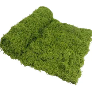 Dark Green 39"x39" 100x100cm Faux Decorating Moss Artificial Grass for Indoor Wall Crafts DIY Table Centerpieces Fairy Woodland Garden Wedding Decor