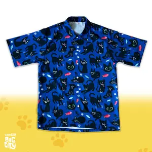 Patterned Button Up Shirt