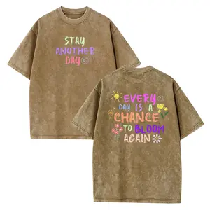 Stay Another Day Spring '25 Exclusive Premium Mental Health Awareness T-Shirt