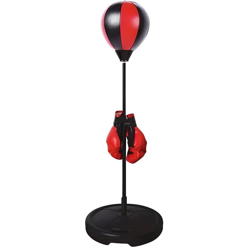 Standing Boxing Quick Ball Kit with 2 Boxing Gloves and Punching Ball, Stress Relief Office Equipment, Adult Reaction Training Ball, Boxing Sets