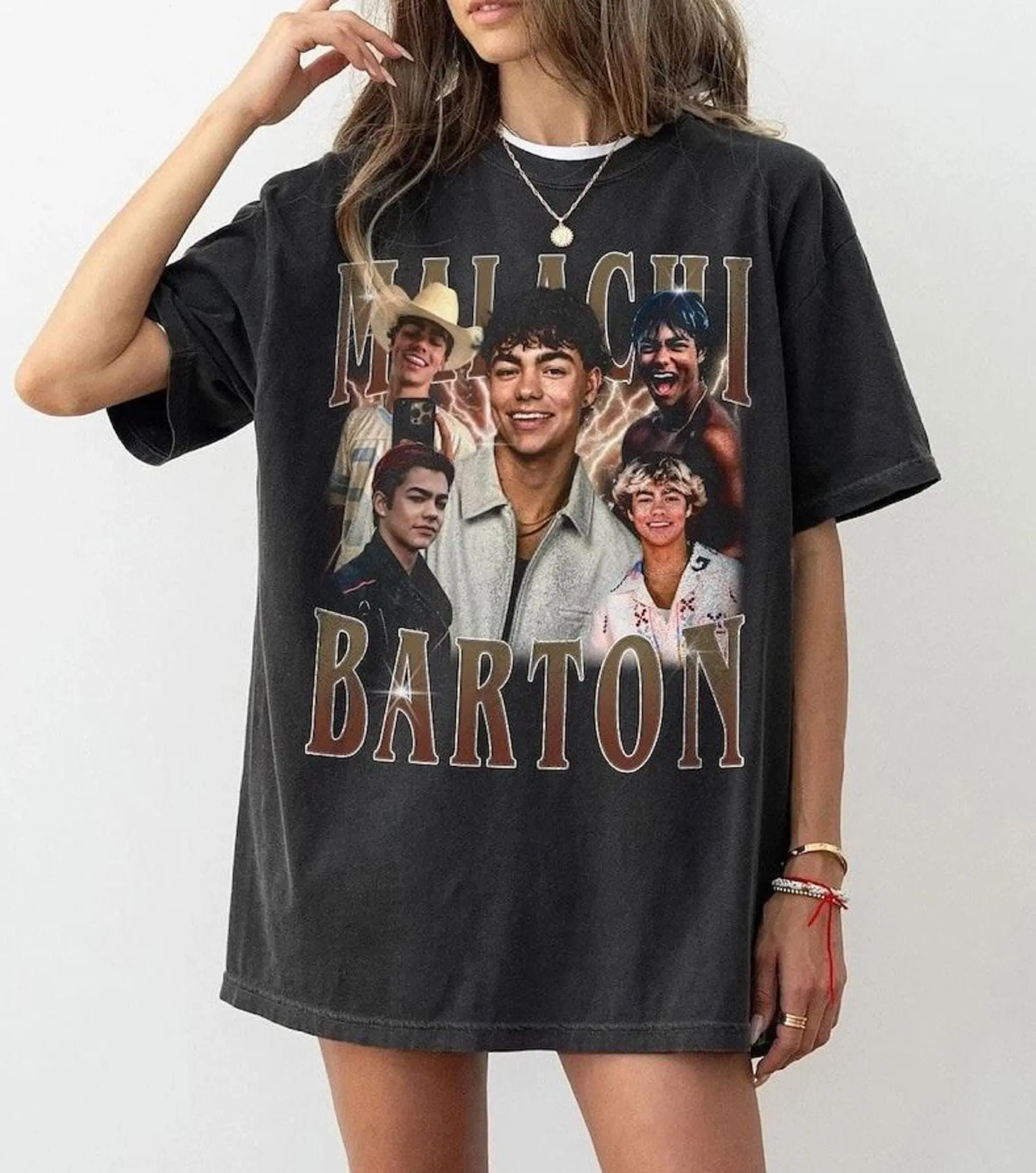 Malachi Barton Bootleg Shirt, Vintage Worlds Collide Tour 2025 TShirt, Malachi Barton T-shirt
