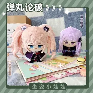 Nanami Chiaki Komaeda Nagito Enoshima Junko Kirigiri Kyoko Oma Kokichi Danganronpa V3 12CM Plushie Pendant backpack Keychain