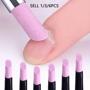1pc Quartz Nail File- Odorless Nail Tool for Smooth Edges and Healthy Nails, Pink Purple Quartz Tip, Easy-to-Hold Handle Suitable for Hand and Foot Care ，for toenail& foot clean, Nail Art Manicure