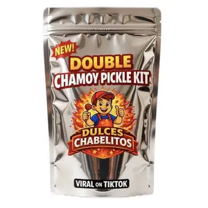 Dulces Chabelitos Double Chamoy Pickle Kit - Sweet & Tangy Snack