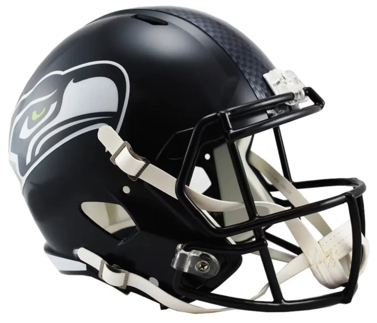 Rashid Shaheed Autographed Seahawks Full Size Replica Helmet Beckett Certified