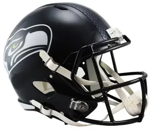 Rashid Shaheed Autographed Seahawks Full Size Replica Helmet Beckett Certified