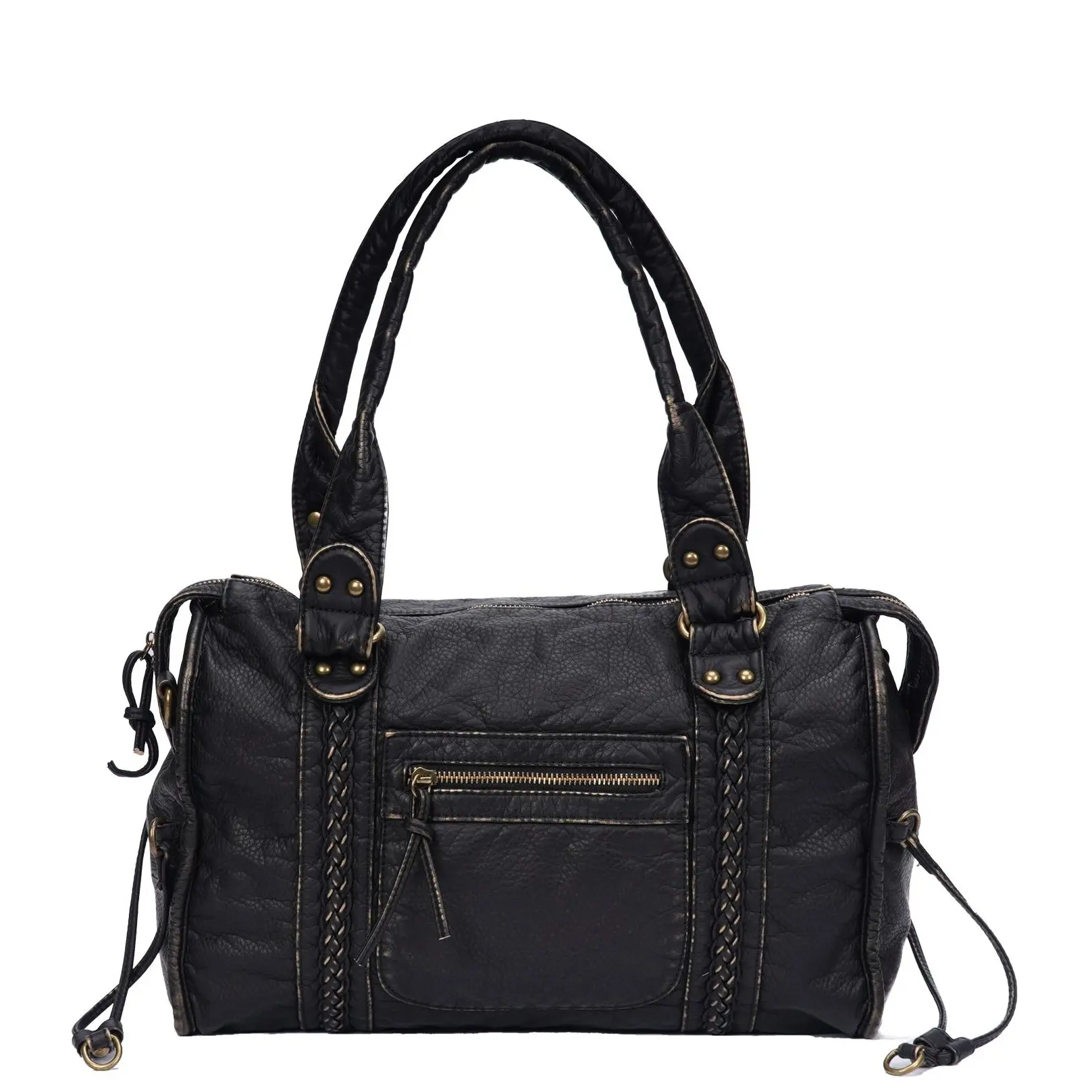 Lvanka's Vintage Washed PU Hobo Curve Tote  for Women Retro Satchel Crossbody Purse With Adjustable chain Strap, Elegantly Stylish Design, Hi Regina Bags Multifunctional Fashion Accessory For Daily & Travel Spring&Summer Quirky Fashion Qccessory