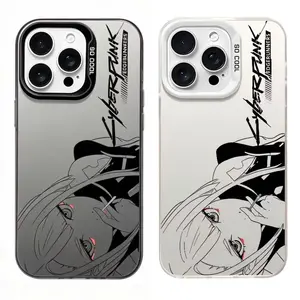 Fashion Cool Edgerunners Phone Case For iPhone 17 Pro Max Air 16e 15 14 13 12 11 Pro Max XR 8 7 Plus 17E & Samsung Galaxy S26 S25 Ultra S24 S23 S22 S21 Plus FE Anti Fall C-Cyberpunks Matte Back Cover Samsung S22 S23 S24 S25 Plus ULTRA FE