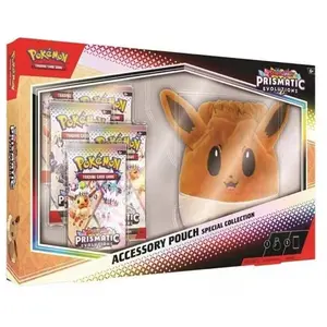 Pokemon Prismatic Evolutions Accessory Pouch Special Collection