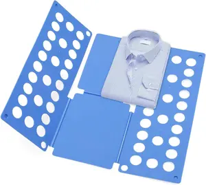 Thick Assemblable Shirt Folder - Home Goods, Household Items Laundry Product Accessory, Easy-Fast Laundry Organizer Tool for Lazy People, Home Supplies Storage Helper