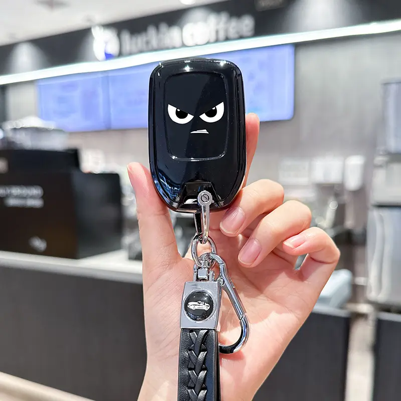 for Chevy, Soft TPU Key Case for Tahoe Equinox Traverse Suburban GMC Yukon Denali Terrain, for Buick Envision Remote Smart Key Holder