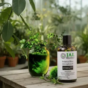 JAL Organics Botanical Bliss Softening Body Oil - 14oz Transformative Skin Repair & Rejuvenation Moisturizer with Botanical Extracts for All Skin Types