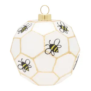Honeycomb Bees Round