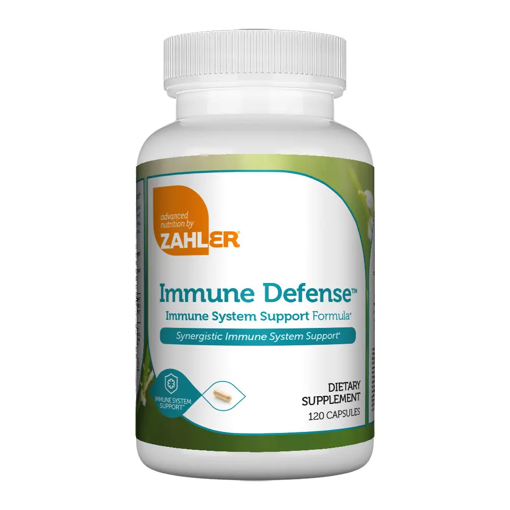 Zahler Immune Defense Formula - 120 Capsules for Immune System Support & Antioxidant Rich - Kosher Certified - Made in USA