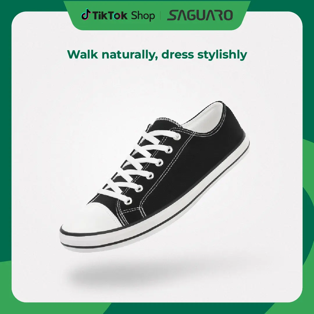 Saguaro Roam I - Low-top Barefoot Shoes Classic combination, with a lightweight and flexible sole Top Canvas Sneakers for Men and Women  shoes to buy 2026 Trainer Minimalist Shoes Casual Footwear Athletic