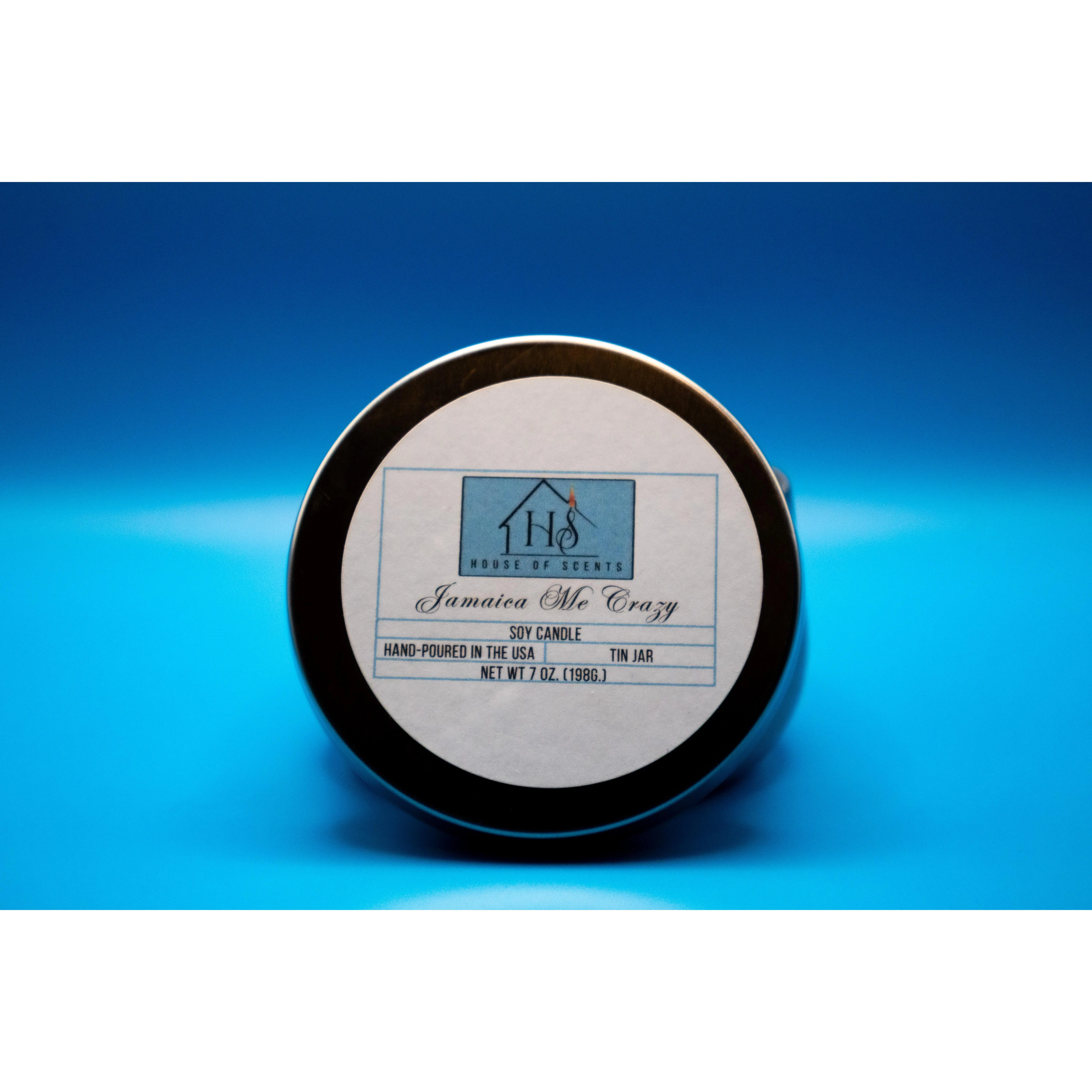 Jamaica Me Crazy Signature Tin Candle