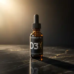 Vitamin D3 + K2 Liquid Drops Natural Dietary Supplement Healthcare