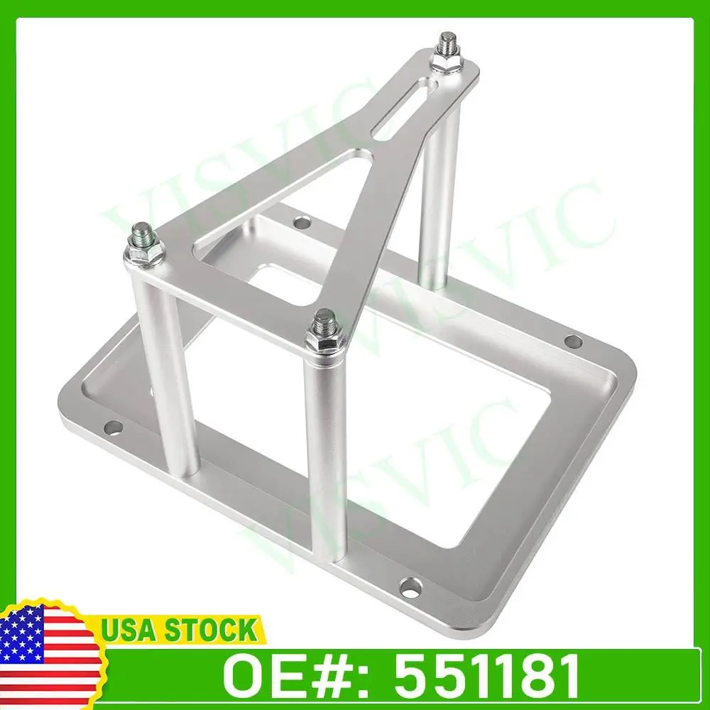 Universal Billet Battery Tray Hold Down Trunk Relocation Box 551181