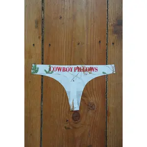 White Camo Cowboy Pillows Undies