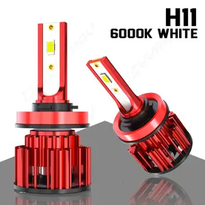 2pcs 6000K H11/H8/H9 LED Headlight Low Beam Bulbs For MAZDA 3 2010-2018