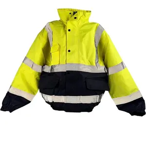 High Visibility Reflective Winter Safety Jacket