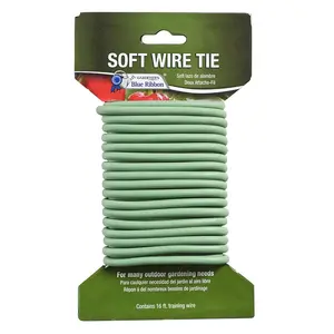 Gardeners Blue Ribon  16 ft. Sturdy Grip Wire, Outdoor, Secure Ties, Soft Wire