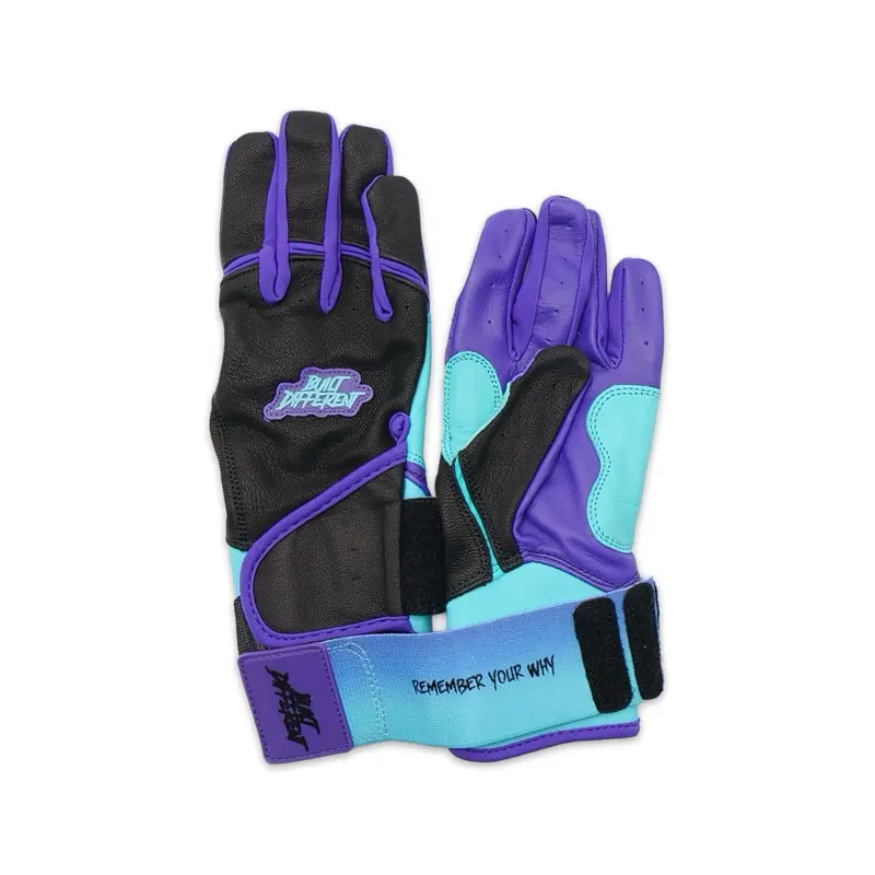 Remember Your Why Youth and Adult Batting Gloves Cabretta Leather for Next-Level Grip Comfort and Durability Perfect for Maximum Attitude and Effort