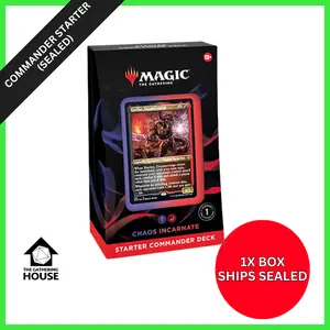 Starter Commander Deck - Chaos Incarnate - (SCD) - MTG - Magic the Gathering