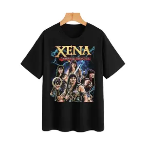 Xena Warrior Princess Vintage Shirt, Lucy Lawless Retro Bootleg Graphic Tee, 90s TV Series Fan Gift T-Shirt
