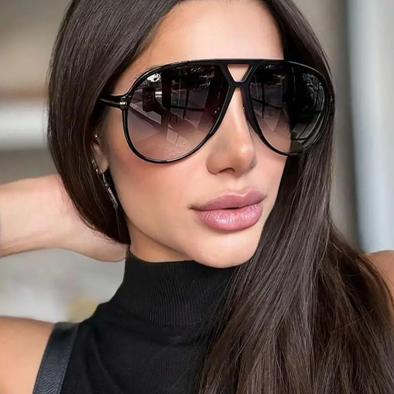 Unisex Street Trend Decorative Eyeglasses, Trendy Casual Eyeglasses for Everyday Use, Fashion Accessories for Outdoor Activities, Street Style Shades