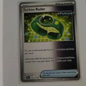 Pokemon Trainer Item Techno Radar SV: Prismatic Evolution 2025 Uncommon #130