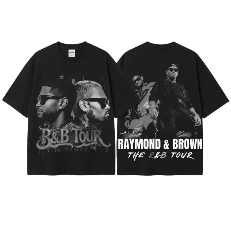 Ch.Brown Usher Raymond The R&B Tour 2026 Unisex Tee