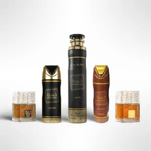 Lattafa Khamrah + Khamrah Qahwa+ Khamrah Deodorant + Khamrah Air Freshner + Khamrah Qahwa Deodorant  By lattafa