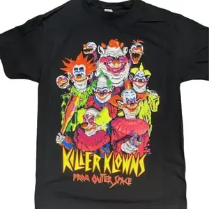 NEW KILLER KLOWNS FROM OUTER SPACE MOVIE T SHIRT