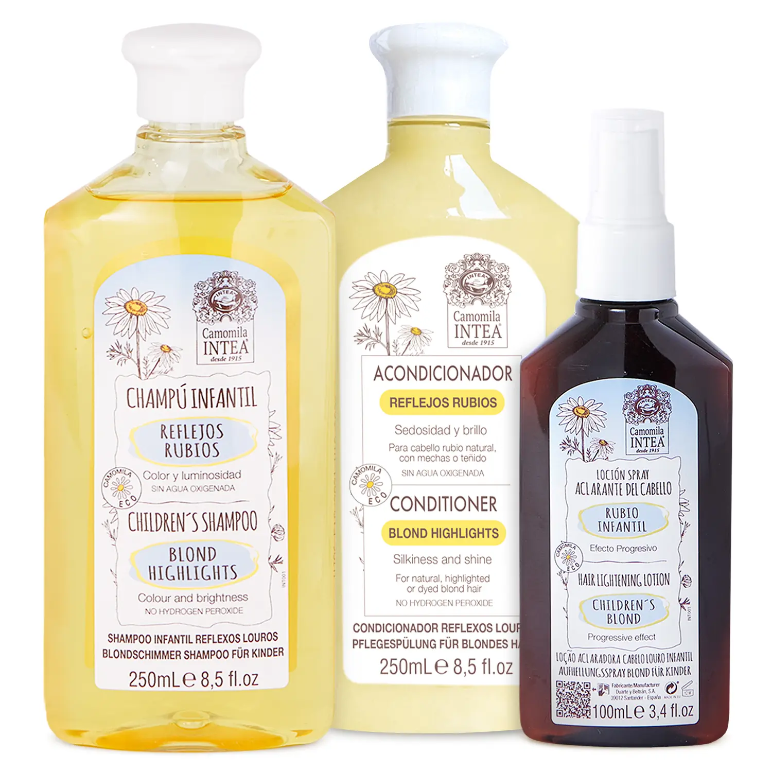 Camomila Intea Children's Blond Hair Care Kit Camomila Intea Children's Blond Hair Care Kit