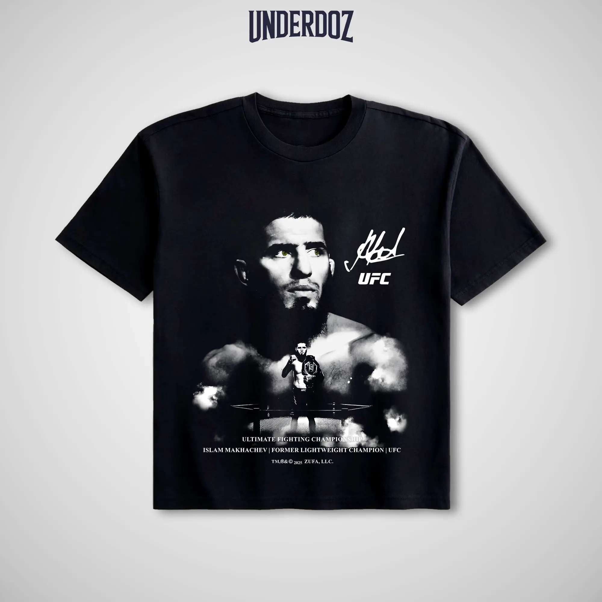 UFC Islam Makhachev Unisex Short-Sleeve Cotton Crewneck Tee - UFC 