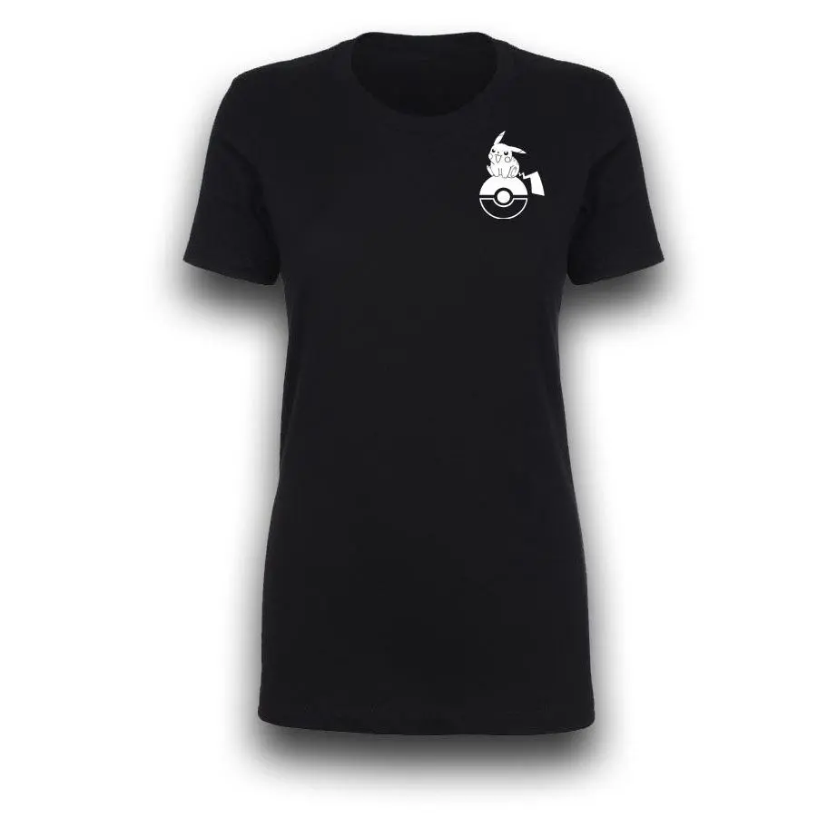 Pokemon - Pikachu Pokeball  - Women's Minimalistic Gym T-Shirt